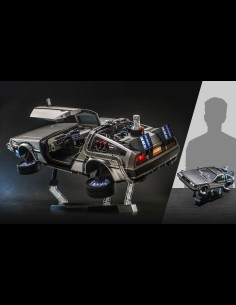 HOT TOYS - Back to the Future 2: DeLorean Time Machine 1:6 Scale Figure