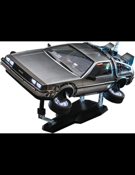 HOT TOYS - Back to the Future 2: DeLorean Time Machine 1:6 Scale Figure