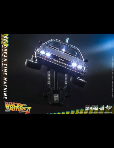 HOT TOYS - Back to the Future 2: DeLorean Time Machine 1:6 Scale Figure