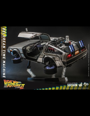 HOT TOYS - Back to the Future 2: DeLorean Time Machine 1:6 Scale Figure