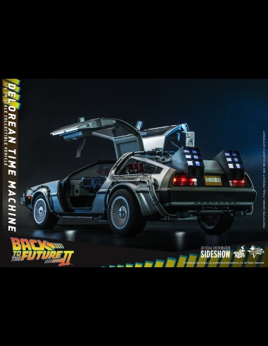 HOT TOYS - Back to the Future 2: DeLorean Time Machine 1:6 Scale Figure