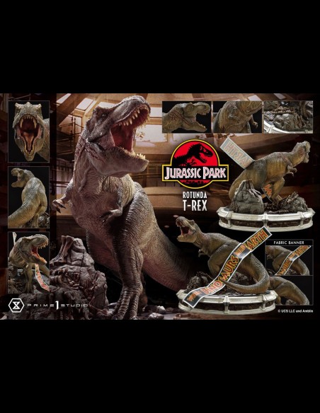 PRIME 1 -   Jurassic Park Statue 1/6 Rotunda T-Rex 37 cm