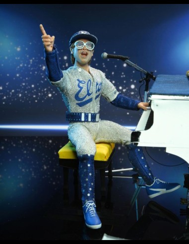 NECA - Elton John Clothed Action Figure Live in '75 Deluxe Set 20 cm