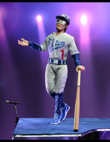 NECA - Elton John Clothed Action Figure Live in '75 Deluxe Set 20 cm