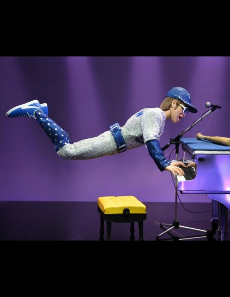 NECA - Elton John Clothed Action Figure Live in '75 Deluxe Set 20 cm