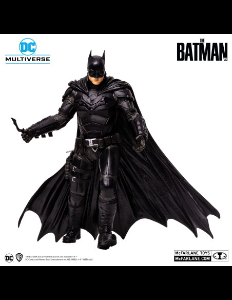 McFARLANE - The Batman Movie Posed PVC Statue The Batman Version 2 30 cm