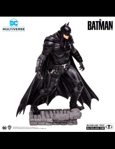 McFARLANE - The Batman Movie Posed PVC Statue The Batman Version 2 30 cm 2