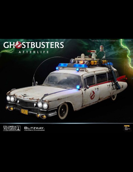 BLITZWAY - Ghostbusters: Afterlife Vehicle 1/6 ECTO-1 1959 Cadillac 116 cm