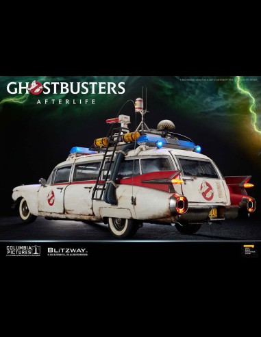 BLITZWAY - Ghostbusters: Afterlife Vehicle 1/6 ECTO-1 1959 Cadillac 116 cm