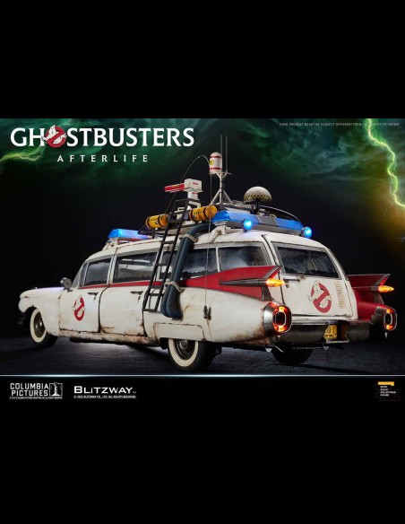 BLITZWAY - Ghostbusters: Afterlife Vehicle 1/6 ECTO-1 1959 Cadillac 116 cm