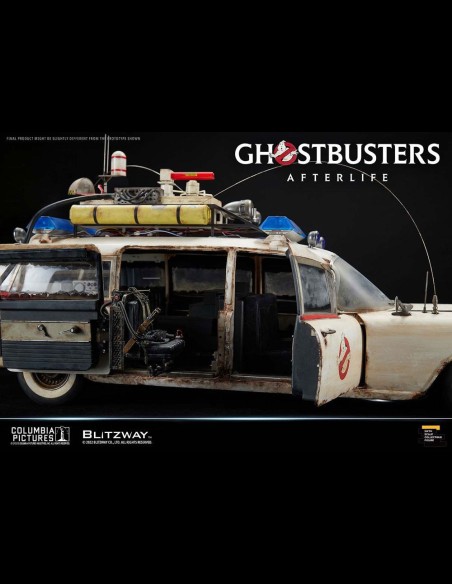 BLITZWAY - Ghostbusters: Afterlife Vehicle 1/6 ECTO-1 1959 Cadillac 116 cm