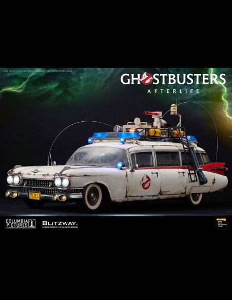 BLITZWAY - Ghostbusters: Afterlife Vehicle 1/6 ECTO-1 1959 Cadillac 116 cm