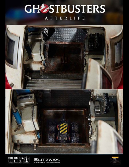 BLITZWAY - Ghostbusters: Afterlife Vehicle 1/6 ECTO-1 1959 Cadillac 116 cm