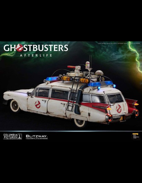 BLITZWAY - Ghostbusters: Afterlife Vehicle 1/6 ECTO-1 1959 Cadillac 116 cm