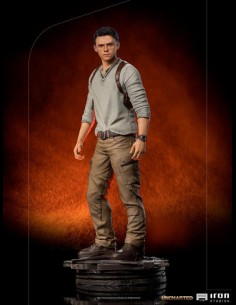 IRON STUDIOS - Uncharted Movie Nathan Drake 1/10 Statua