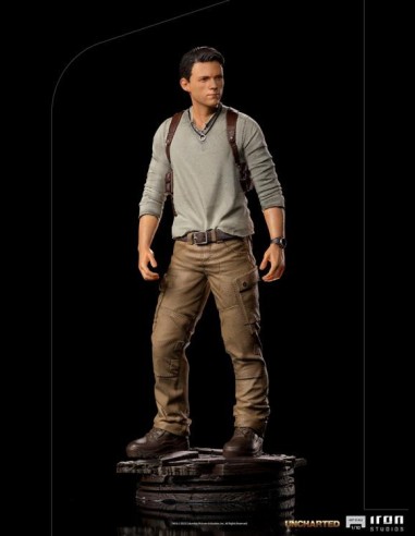 IRON STUDIOS - Uncharted Movie Nathan Drake 1/10 Statua