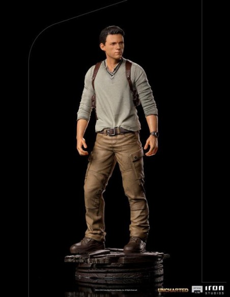 IRON STUDIOS - Uncharted Movie Nathan Drake 1/10 Statua
