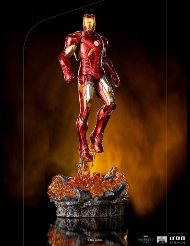 IRON STUDIOS - Infinity Saga Iron Man NY Battle 1/10 Statua