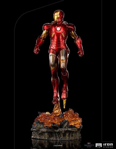 IRON STUDIOS - Infinity Saga Iron Man NY Battle 1/10 Statua
