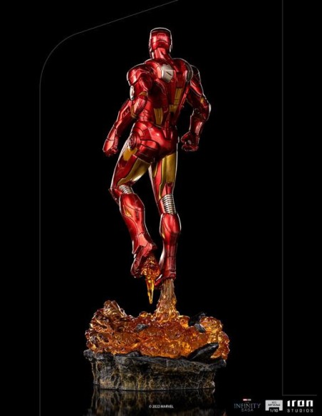 IRON STUDIOS - Infinity Saga Iron Man NY Battle 1/10 Statua