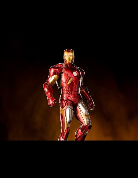 IRON STUDIOS - Infinity Saga Iron Man NY Battle 1/10 Statua