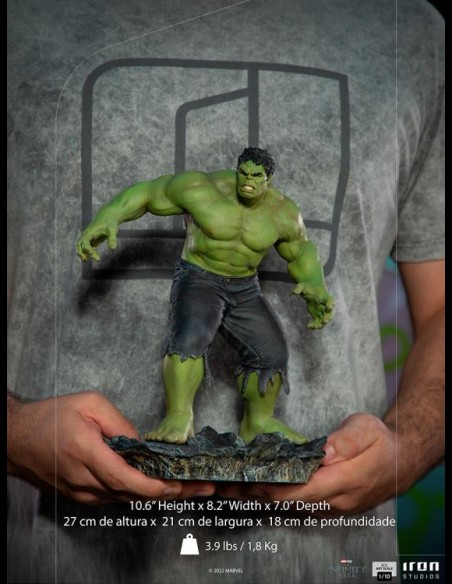 IRON STUDIOS - Infinity Saga Hulk NY Battle 1/10 Statua