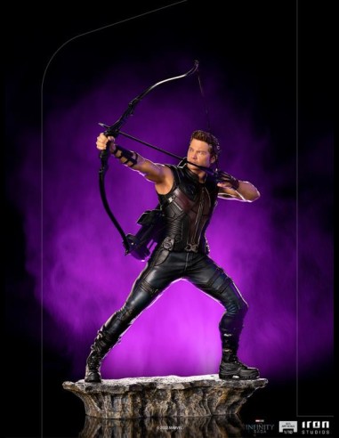 IRON STUDIOS - Infinity Saga Hawkeye NY Battle 1/10 Statua