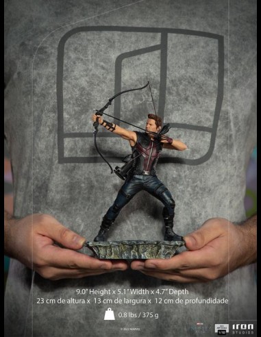 IRON STUDIOS - Infinity Saga Hawkeye NY Battle 1/10 Statua