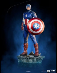 IRON STUDIOS - Infinity Saga Capitan America NY Battle 1/10 Statua