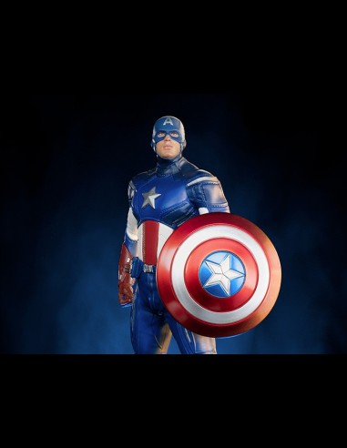 IRON STUDIOS - Infinity Saga Capitan America NY Battle 1/10 Statua