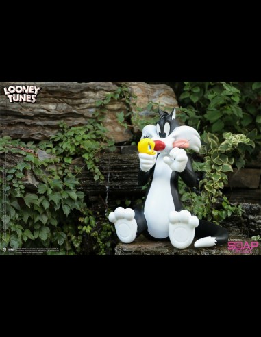 SOAP STUDIO - Looney Tunes: Sylvester and Tweety Sweet Pairing PVC Statue