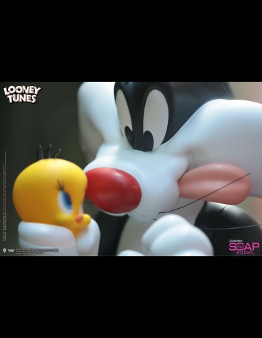 SOAP STUDIO - Looney Tunes: Sylvester and Tweety Sweet Pairing PVC Statue