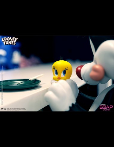 SOAP STUDIO - Looney Tunes: Sylvester and Tweety Sweet Pairing PVC Statue
