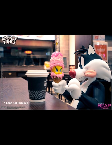 SOAP STUDIO - Looney Tunes: Sylvester and Tweety Sweet Pairing PVC Statue