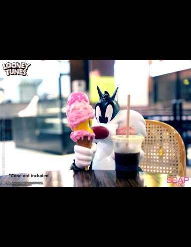 SOAP STUDIO - Looney Tunes: Sylvester and Tweety Sweet Pairing PVC Statue