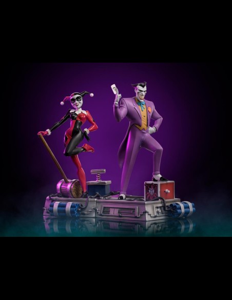 IRON STUDIOS - Batman Animated Harley Quinn 1/10 Statua