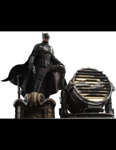 HOT TOYS - DC Comics: The Batman - Batman and Bat-Signal 1:6 Scale Figure Collectible Set