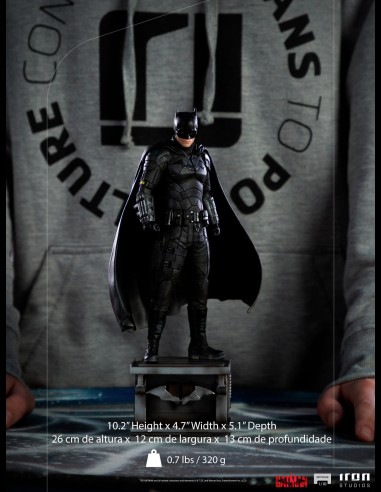 IRON STUDIOS - The Batman Movie Art Scale Statue 1/10 The Batman 26 cm