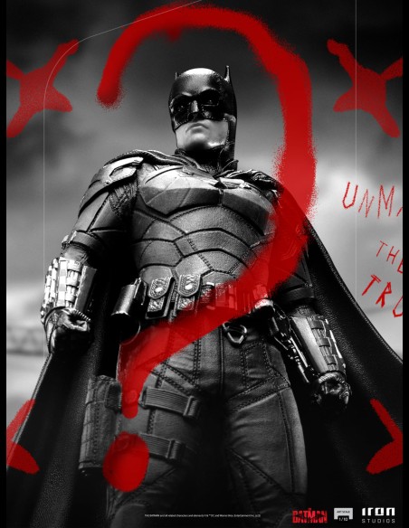 IRON STUDIOS - The Batman Movie Art Scale Statue 1/10 The Batman 26 cm