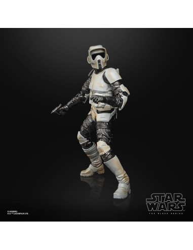 HASBRO - Star Wars The Mandalorian Black Series Carbonized Action Figure 2021 Scout Trooper 15 cm