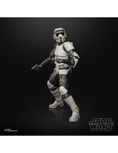HASBRO - Star Wars The Mandalorian Black Series Carbonized Action Figure 2021 Scout Trooper 15 cm