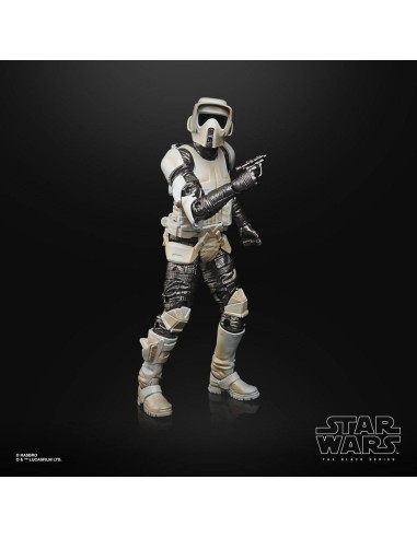 HASBRO - Star Wars The Mandalorian Black Series Carbonized Action Figure 2021 Scout Trooper 15 cm