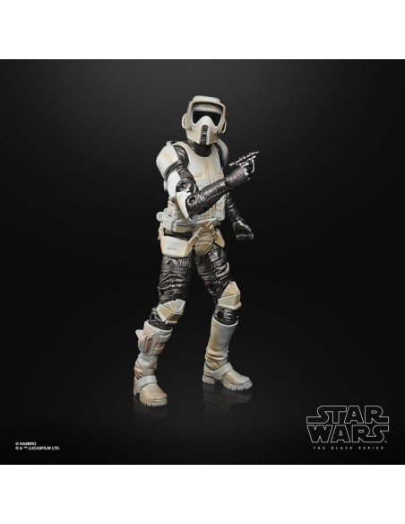 HASBRO - Star Wars The Mandalorian Black Series Carbonized Action Figure 2021 Scout Trooper 15 cm