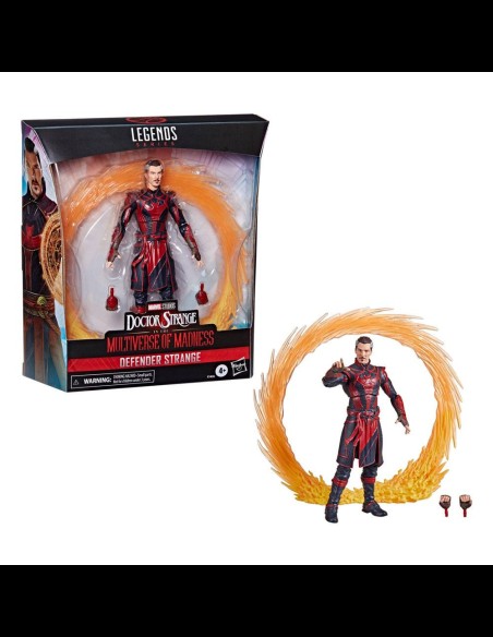 HASBRO - Doctor Strange in the Multiverse of Madness Marvel Legends Series Action Figure 2022 Defender Strange 15 cm