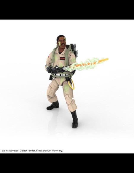 HASBRO - Ghostbusters Plasma Series Action Figure 2021 Glow-in-the-Dark Winston Zeddemore 15 cm