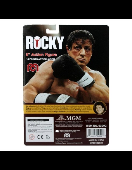 MEGO - Rocky Action Figure New Rocky Balboa in Sweatsuit 20 cm