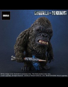 X-PLUS - Kong vs Godzilla (2021) Defo-Real Series PVC Statue Kong (2021) 15 cm