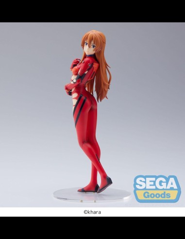 SEGA - Evagelion Asuka Langley on the beach Super Premium Statua