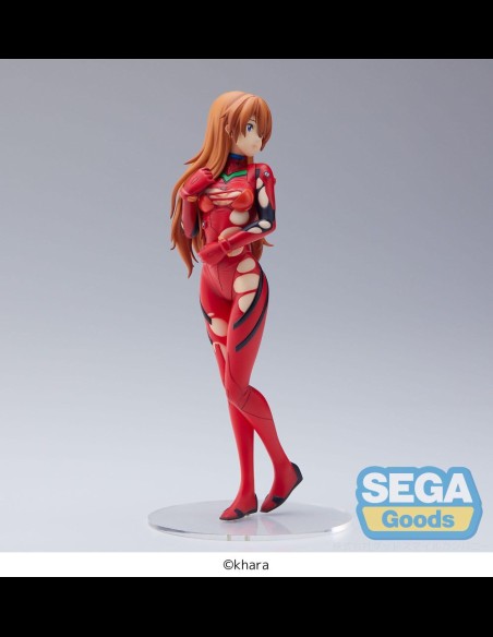 SEGA - Evagelion Asuka Langley on the beach Super Premium Statua