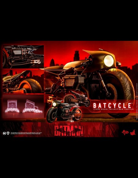 HOT TOYS - DC Comics: The Batman - Batcycle 1:6 Scale Replica